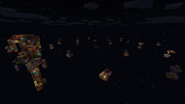 Screenshot of the Minecraft Bedrock Marketplace product Random Skyblock created by Fall Studios.