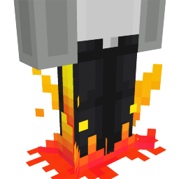 Thumbnail of the Minecraft Bedrock Marketplace product Red Fire Ground Jeans created by Fall Studios.