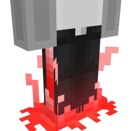 Thumbnail of the Minecraft Bedrock Marketplace product Red Glow Fire Ground Jeans created by Fall Studios.