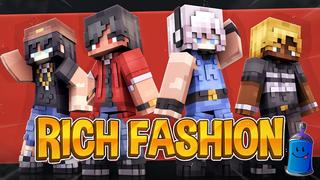 Thumbnail of the Minecraft Bedrock Marketplace product Rich Fashion created by Fall Studios.