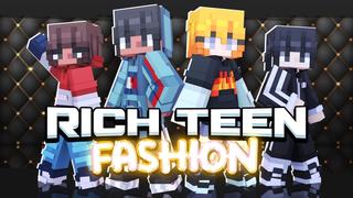 Thumbnail of the Minecraft Bedrock Marketplace product Rich Teen Fashion created by Fall Studios.