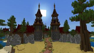 Screenshot of the Minecraft Bedrock Marketplace product Royal Kingdom created by Fall Studios.