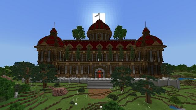 Screenshot of the Minecraft Bedrock Marketplace product Royal Palace created by Fall Studios.
