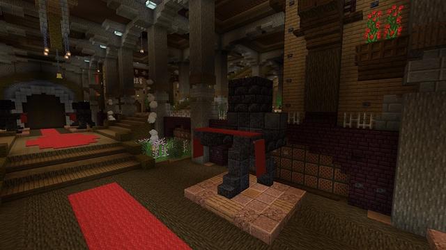 Screenshot of the Minecraft Bedrock Marketplace product Royal Palace created by Fall Studios.