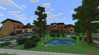 Screenshot of the Minecraft Bedrock Marketplace product School Life created by Fall Studios.