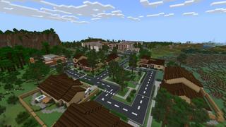 Screenshot of the Minecraft Bedrock Marketplace product School Life created by Fall Studios.
