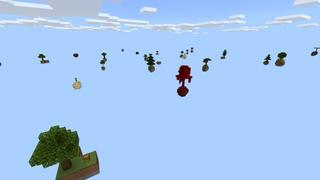 Screenshot of the Minecraft Bedrock Marketplace product Simple One Block created by Fall Studios.