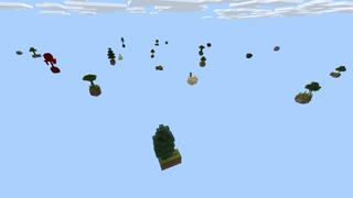 Screenshot of the Minecraft Bedrock Marketplace product Simple One Block created by Fall Studios.