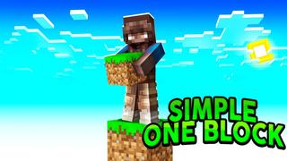Thumbnail of the Minecraft Bedrock Marketplace product Simple One Block created by Fall Studios.