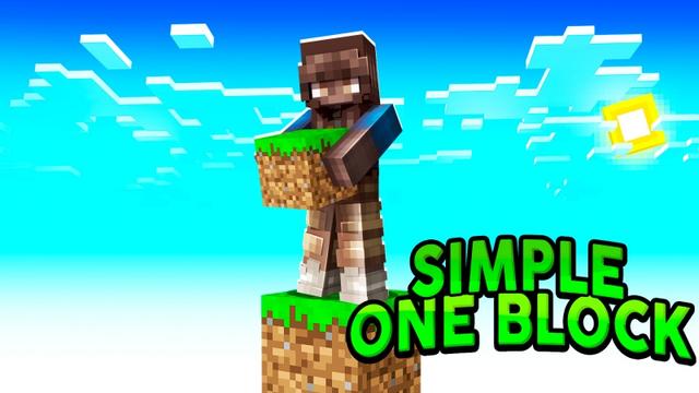 Thumbnail of the Minecraft Bedrock Marketplace product Um bloco simples created by Fall Studios.