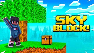 Thumbnail of the Minecraft Bedrock Marketplace product Sky Block! created by Fall Studios.