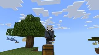 Screenshot of the Minecraft Bedrock Marketplace product Sky Block Original created by Fall Studios.