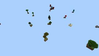 Screenshot of the Minecraft Bedrock Marketplace product Sky Block Original created by Fall Studios.