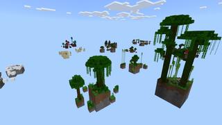 Screenshot of the Minecraft Bedrock Marketplace product Sky Block created by Fall Studios.