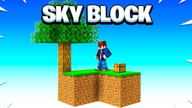 Thumbnail of the Minecraft Bedrock Marketplace product Sky Block created by Fall Studios.