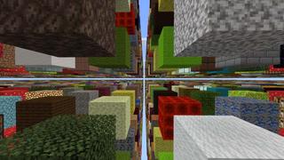 Screenshot of the Minecraft Bedrock Marketplace product Sky Grid! created by Fall Studios.