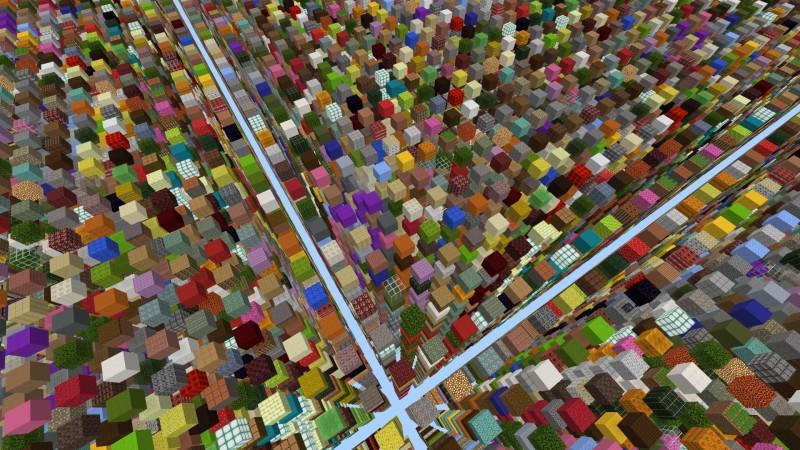 Sky Grid! by Fall Studios | CHUNK - Minecraft Bedrock Marketplace Explorer