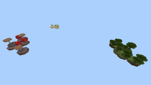 Screenshot of the Minecraft Bedrock Marketplace product Sky Survival created by Fall Studios.