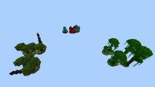 Screenshot of the Minecraft Bedrock Marketplace product Sky Survival created by Fall Studios.