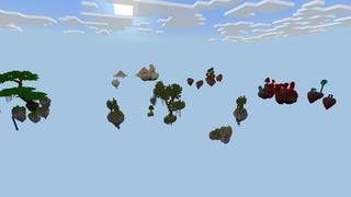 Screenshot of the Minecraft Bedrock Marketplace product Skyblock Adventure created by Fall Studios.