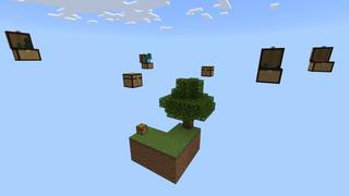 Screenshot of the Minecraft Bedrock Marketplace product Skyblock Big Chests created by Fall Studios.