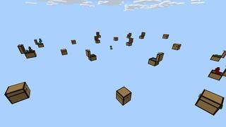 Screenshot of the Minecraft Bedrock Marketplace product Skyblock Big Chests created by Fall Studios.