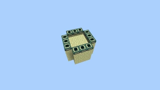 Screenshot of the Minecraft Bedrock Marketplace product Skyblock Challenge created by Fall Studios.