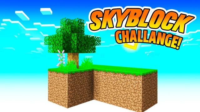 Thumbnail of the Minecraft Bedrock Marketplace product Desafio Skyblock created by Fall Studios.