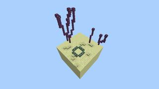 Screenshot of the Minecraft Bedrock Marketplace product Skyblock Chunked created by Fall Studios.