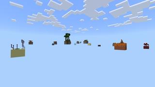 Screenshot of the Minecraft Bedrock Marketplace product Skyblock Chunked created by Fall Studios.
