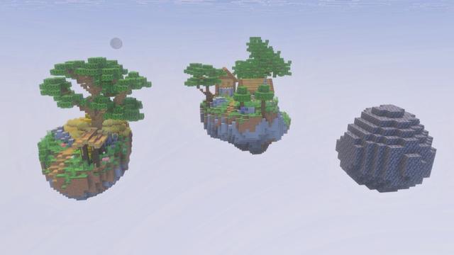 Screenshot of the Minecraft Bedrock Marketplace product Skyblock Classic created by Fall Studios.