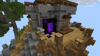 Screenshot of the Minecraft Bedrock Marketplace product Skyblock Classic created by Fall Studios.