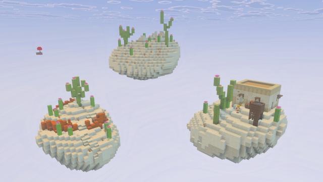 Screenshot of the Minecraft Bedrock Marketplace product Skyblock Classic created by Fall Studios.