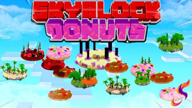 Thumbnail of the Minecraft Bedrock Marketplace product Skyblock Donuts created by Fall Studios.