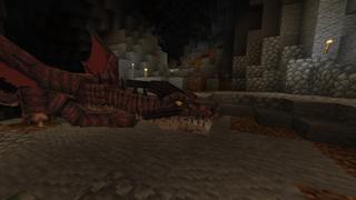 Screenshot of the Minecraft Bedrock Marketplace product Skyblock Dragon Adventure created by Fall Studios.