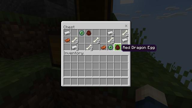 Screenshot of the Minecraft Bedrock Marketplace product Skyblock Dragon Adventure created by Fall Studios.