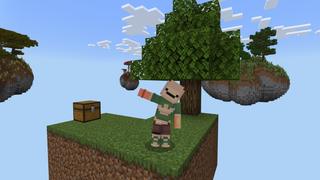 Screenshot of the Minecraft Bedrock Marketplace product Skyblock Dreams created by Fall Studios.