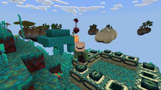 Screenshot of the Minecraft Bedrock Marketplace product Skyblock Dreams created by Fall Studios.
