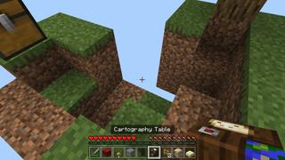 Screenshot of the Minecraft Bedrock Marketplace product Skyblock every drop is random created by Fall Studios.