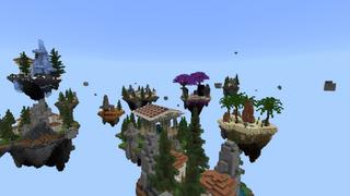 Screenshot of the Minecraft Bedrock Marketplace product Skyblock Griechische Götter created by Fall Studios.