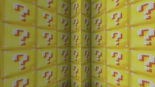 Screenshot of the Minecraft Bedrock Marketplace product Skyblock Lucky Block created by Fall Studios.