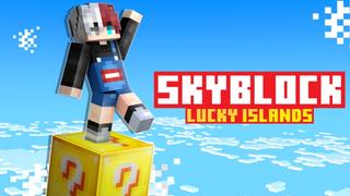 Thumbnail of the Minecraft Bedrock Marketplace product Skyblock Lucky Islands created by Fall Studios.