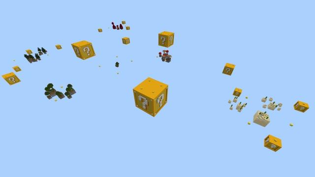 Screenshot of the Minecraft Bedrock Marketplace product Skyblock Lucky World created by Fall Studios.