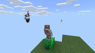 Screenshot of the Minecraft Bedrock Marketplace product Skyblock One Block created by Fall Studios.