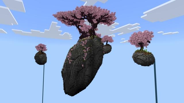 Screenshot of the Minecraft Bedrock Marketplace product Skyblock One Block created by Fall Studios.