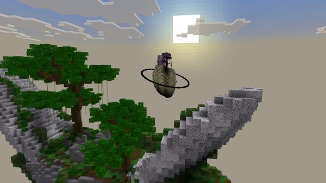 Screenshot of the Minecraft Bedrock Marketplace product Skyblock One Block created by Fall Studios.