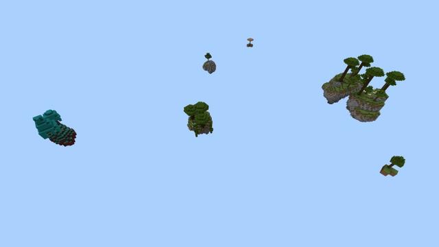 Screenshot of the Minecraft Bedrock Marketplace product Skyblock Original created by Fall Studios.