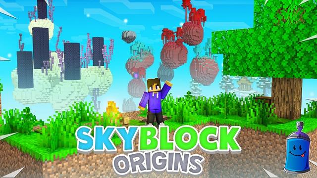 Thumbnail of the Minecraft Bedrock Marketplace product Origens do Skyblock created by Fall Studios.