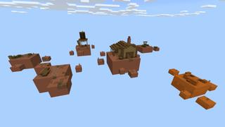 Screenshot of the Minecraft Bedrock Marketplace product SKYBLOCK ++ created by Fall Studios.