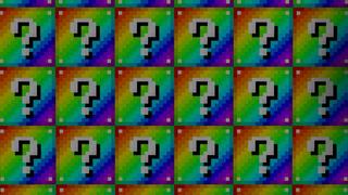 Screenshot of the Minecraft Bedrock Marketplace product Skyblock Rainbow Lucky Blocks created by Fall Studios.